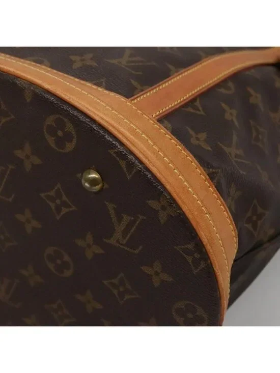 Authentic LOUIS VUITTON Monogram Bucket GM Shoulder Bag M42236 LV - Picture 6 of 16